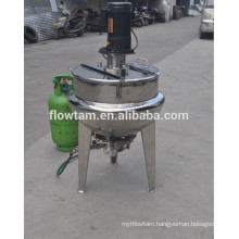 stainless steel gas cooking mixer machine